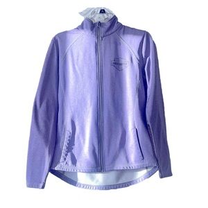 harley davidson Purple long sleeve Zip-Up Jacket